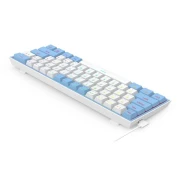 لوحة مفاتيح ألعاب ريدراجون  k617 -RGB WHITE/BLUE