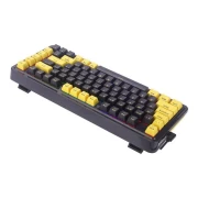 لوحة مفاتيح ألعاب Redragon ELF K649 سلكية بغطاء 75% RGB - أسود | K649PY-RGB