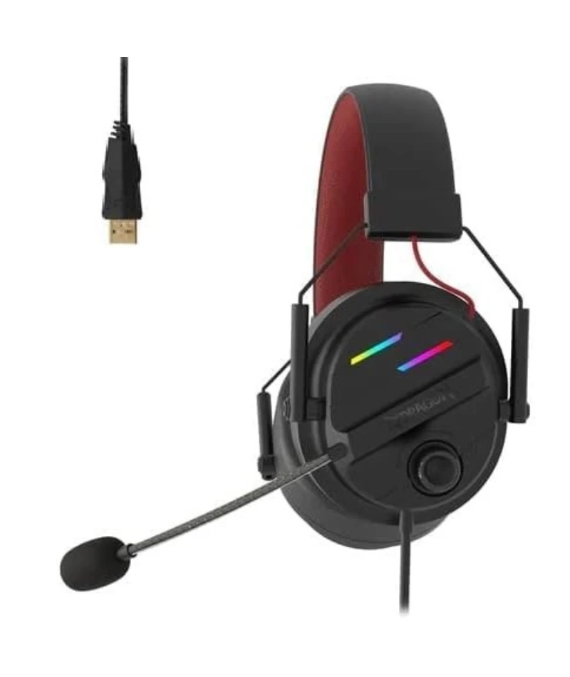 Redragon سماعة رأس للألعاب ريدراجون H380 تشيرون USB