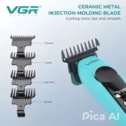 ماكينة قص الشعر اللاسلكية  VGR ماكينة قص الشعر الاحترافية 9000 دورة في الدقيقة ماكينة قص الشعر للرجال V-299