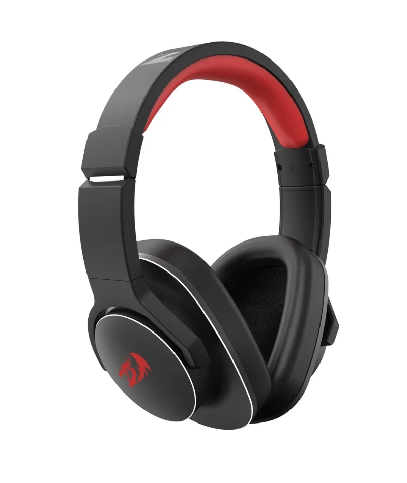 سماعة رأس ريدراجون اوروبا جيمنج سلكية ، موصل Type-C ، ميكروفون ، أسود ، H720-C