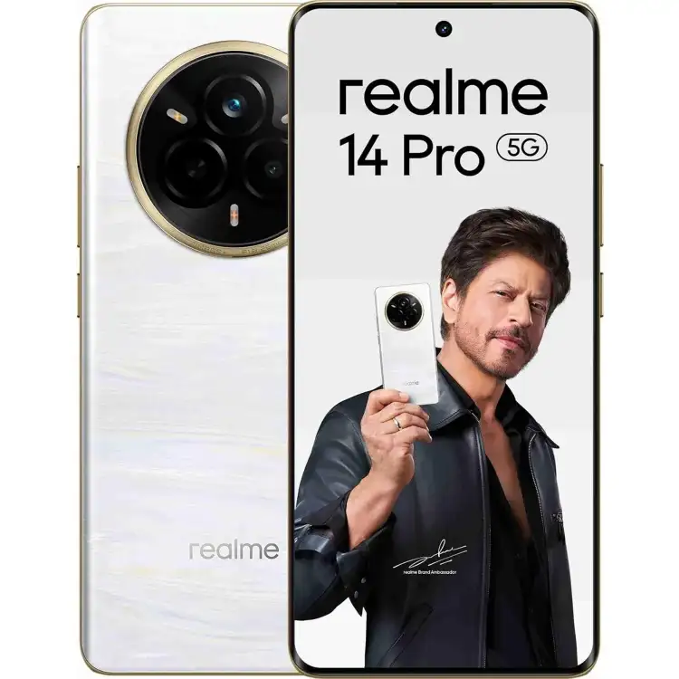 ريلمي 14 برو ثنائي الشريحة، 256 جيجابايت، 12 جيجابايت رام، 5G - أبيض لؤلؤي