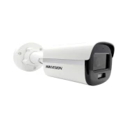 كاميرا مراقبة هيك فيجن ColorVu بوليت ثابتة ميني، 3K، ابيض - DS-2CE10KF0T-PFS 3.6 MM