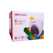 كاميرا مراقبة هيك فيجن ColorVu صوتية داخلية ثابتة، 3K، ابيض - DS-2CE70KF0T-PFS 2.8 MM