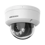 كاميرا مراقبة IP هيك فيجن Smart Hybrid بقبة ثابتة، 4 ميجابكسل، ابيض - DS-2CD1143G2-LIU 2.8MM