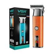 ماكينة قص الشعر الاحترافية VGR V-943 للرجال مع تشذيب دقيق وقوة توربو