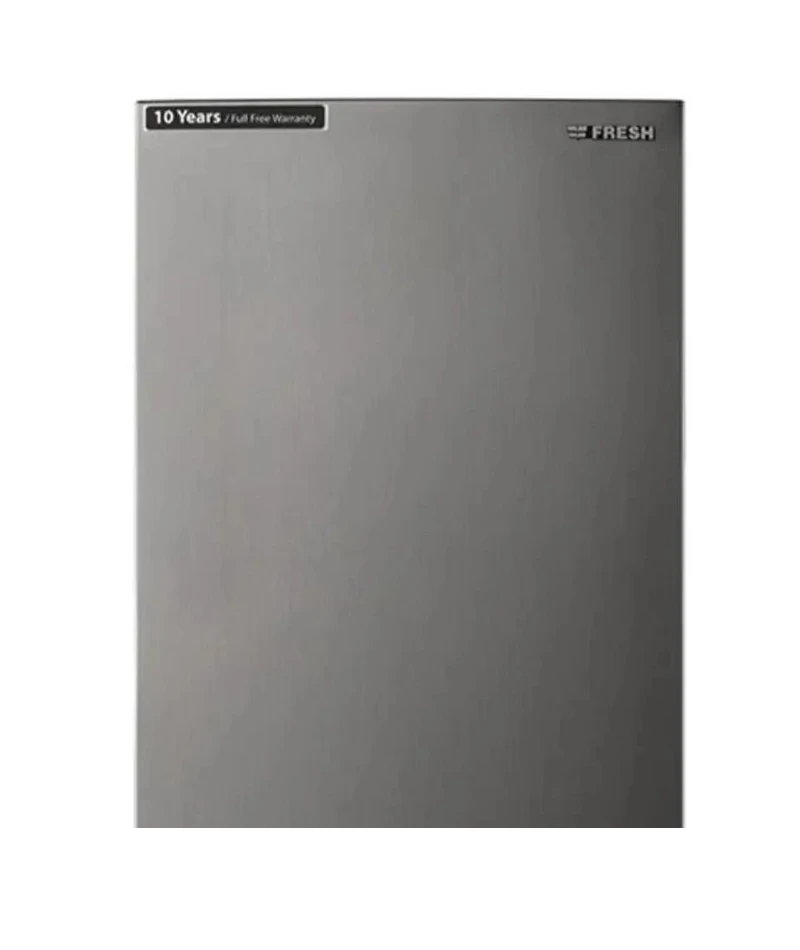 فريزر رأسي فريش FNU-LR250S بمقبض داخلي، نوفروست، 5 درج، 130 لتر، ستانلس ستيل - Fresh-500017158