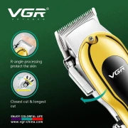 ماكينة حلاقة في جي ار قابلة للشحن، ذهبي - V-680