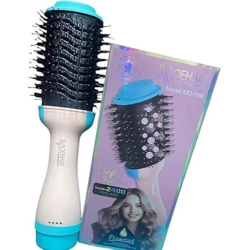 MOEHAIR BRUSH MO-7168 ROTATING KERATIN فرشة شعر
