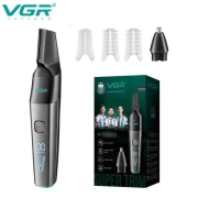 ماكينة تشذيب الأنف والجسم الاحترافية للرجال VGR V-603