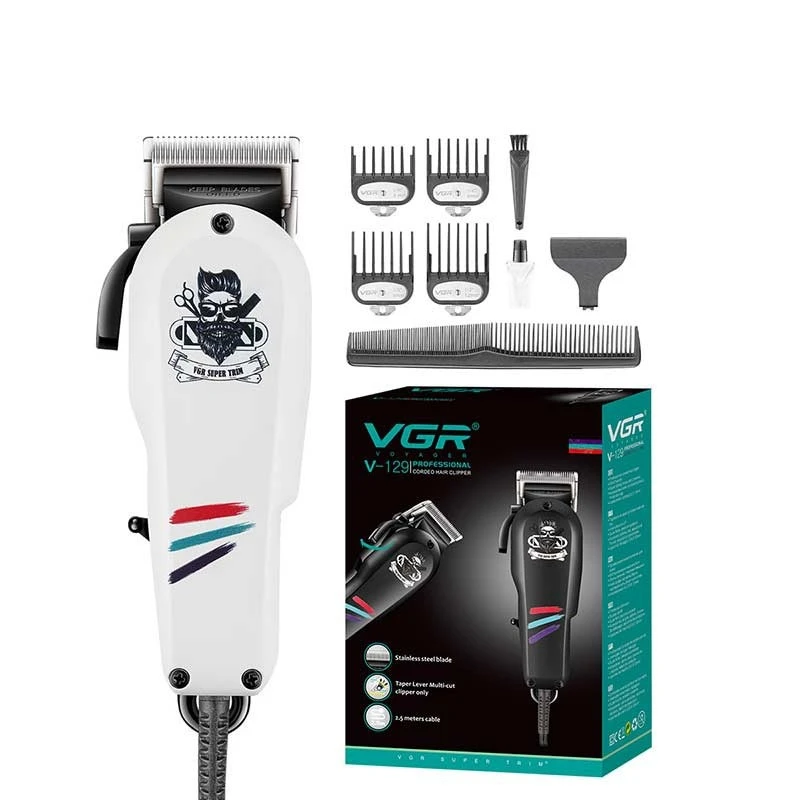 ماكينة قص الشعر VGR V-129 الاحترافية السلكية