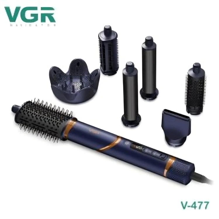 فرشاة شعر 7 في1  v-477 تجفيف الشعر الإحترافية من vgr