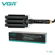 مكواه فرد الشعر VGR V-591  للنساء- اسود