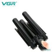 مكواه فرد الشعر VGR V-591  للنساء- اسود