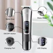 ماكينة حلاقة كهربائية احترافية v-111- قابله للشحن للرجالVGR -5 in 1