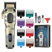 ماكينة قص الشعر اللاسلكية الاحترافية VGR V-027 للرجال