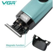 VGR ماكينة حلاقة شعر ولحية احترافية لاسلكية قابلة لإعادة الشحن-V-975
