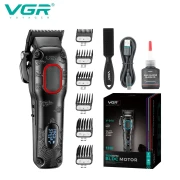 VGR V-016 - ماكينة قص الشعر الاحترافية ذات الجودة العالية، قابلة لإعادة الشحن