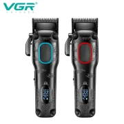 VGR V-016 - ماكينة قص الشعر الاحترافية ذات الجودة العالية، قابلة لإعادة الشحن