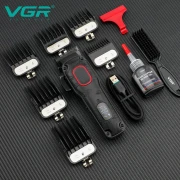 VGR V-016 - ماكينة قص الشعر الاحترافية ذات الجودة العالية، قابلة لإعادة الشحن