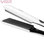 VGR V-557 تقنية التسخين السريع الاحترافية للشعر الموحد، 100 درجة مئوية إلى 230 درجة مئوية، درجة حرارة قابلة للتعديل مع شاشة LED، سلك دوار 360 درجة