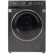 ميديا انفرتر غسالة 9 كجم 1400 دورة في الدقيقة تحميل أمامي رمادي MF200W90B-TTC
