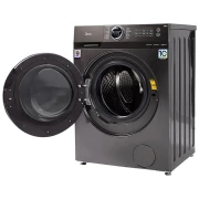 ميديا انفرتر غسالة 9 كجم 1400 دورة في الدقيقة تحميل أمامي رمادي MF200W90B-TTC