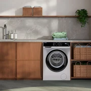 غسالة ملابس توشيبا فول اوتوماتيك بتقنية الانفرتر، تحميل امامي، 8 كجم، فضي - TW-BJ90M4EG(SK)