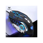 ماوس الألعاب Aula S20 LED Macro - أسود