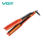 مكواة فرد الشعر الاحترافية VGR V-532 ذات الطبقتين بتقنية السيراميك