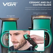 مجموعة حلاقة V-885 S2 طقم قص محترف للرجال من vgr