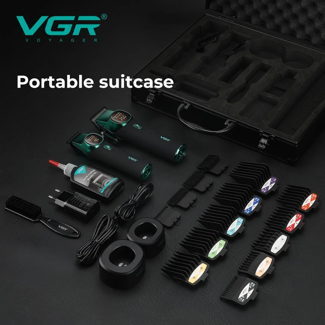 مجموعة حلاقة V-885 S2 طقم قص محترف للرجال من vgr