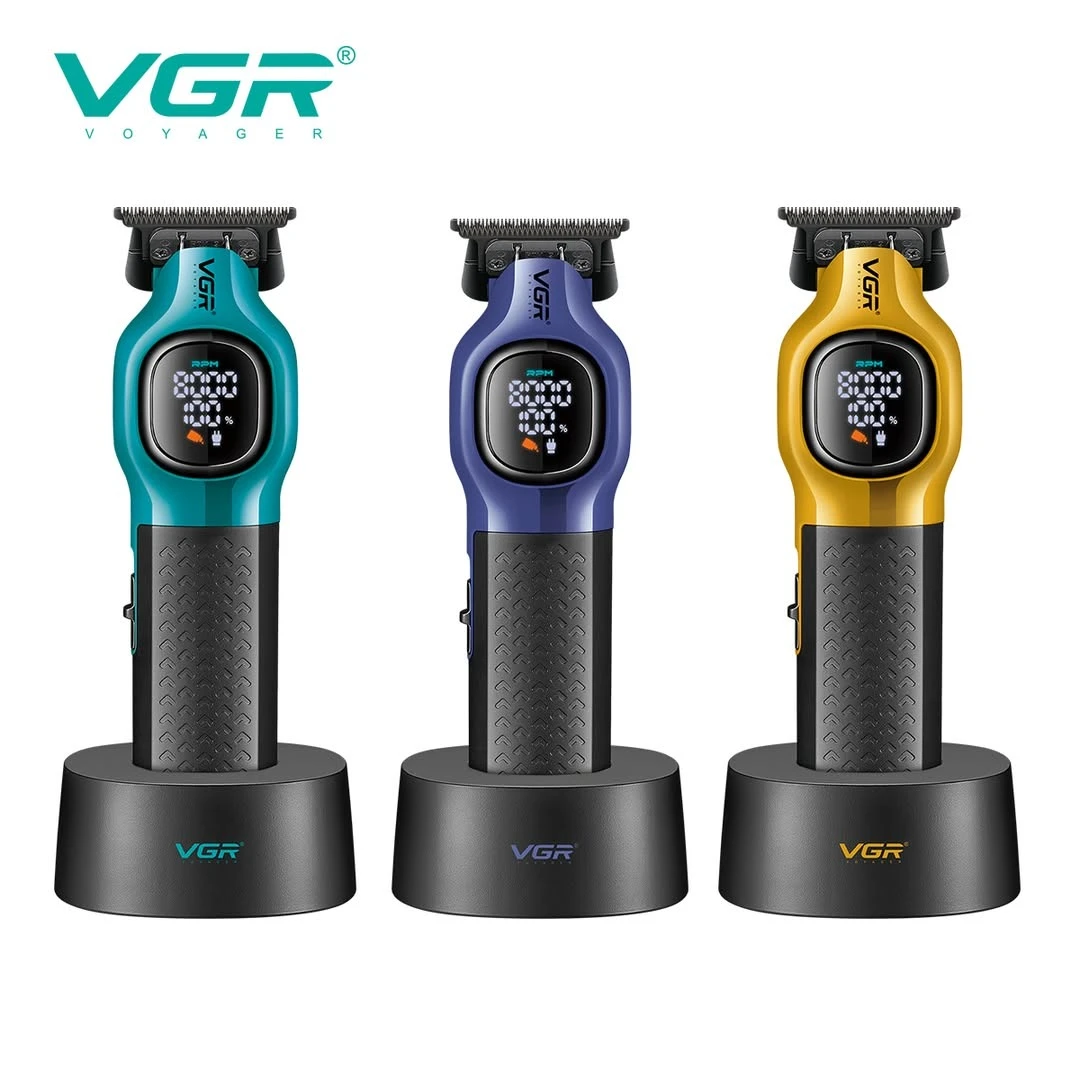 VGR ماكينة تشذيب الشعر ماكينة قص الشعر عالية الجودة   ماكينة قص الشعر القابلة لإعادة الشحن  V-886T