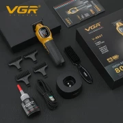 VGR ماكينة تشذيب الشعر ماكينة قص الشعر عالية الجودة   ماكينة قص الشعر القابلة لإعادة الشحن  V-886T