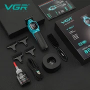 VGR ماكينة تشذيب الشعر ماكينة قص الشعر عالية الجودة   ماكينة قص الشعر القابلة لإعادة الشحن  V-886T