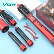 فرشاه تصفيف الشعر الاحترافي VGR V-475 بالهواء الساخن BLDC بقوة 1500 واط فائقة 5 في 1