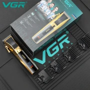 ماكينة قص الشعر VGR الاحترافية القابلة لإعادة الشحن v-177