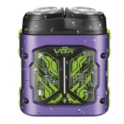 ماكينة حلاقة كهربائية دوارة احترافية Vgr V-344 بمنفذ USB-C - متعدده الالوان