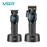 مجموعه قص الشعر الاحترافية VGR V-886 S2 المقاومة للماء -  للرجال