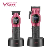 مجموعه قص الشعر الاحترافية VGR V-886 S2 المقاومة للماء -  للرجال