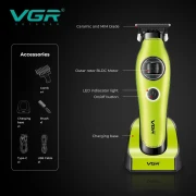 ماكينه حلاقة الشعر الاحترافيه VGR قابلة للشحن المهنية 7200 دورة في الدقيقة V-880 T