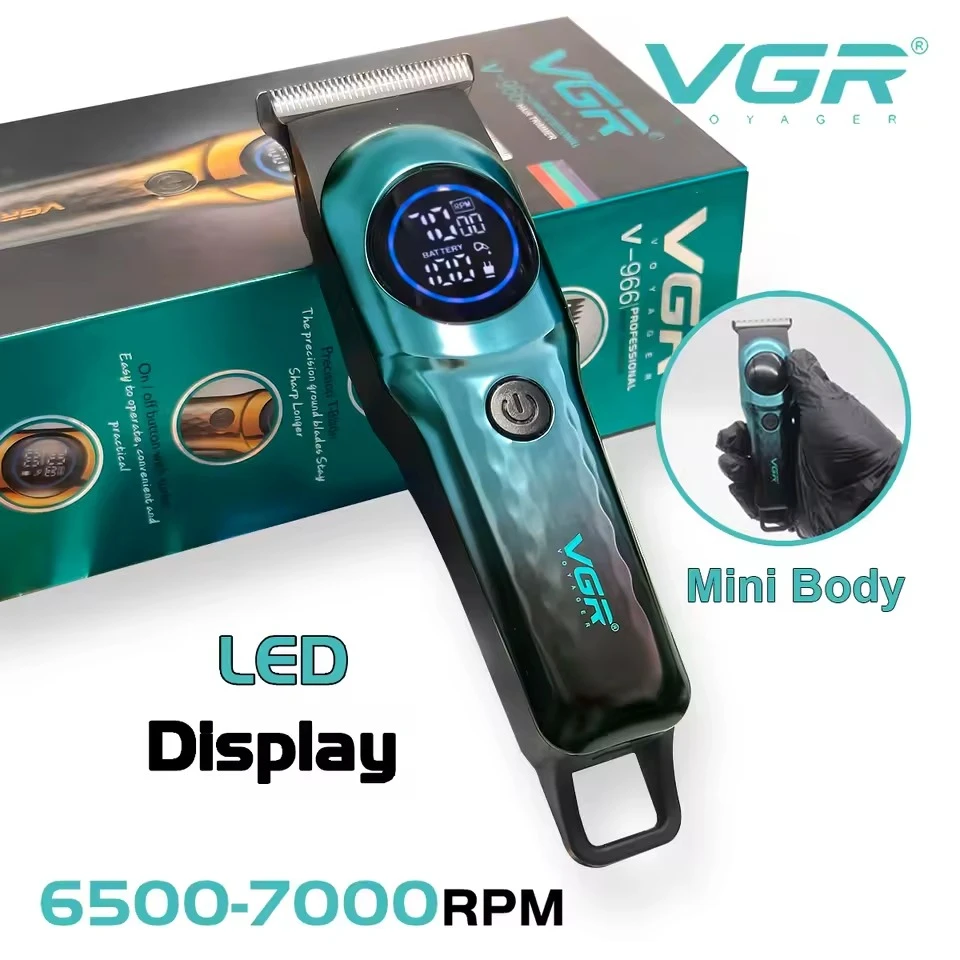 ماكينه حلاقة الشعر الاحترافيه VGR قابلة للشحن 7000 دورة في الدقيقة V-966