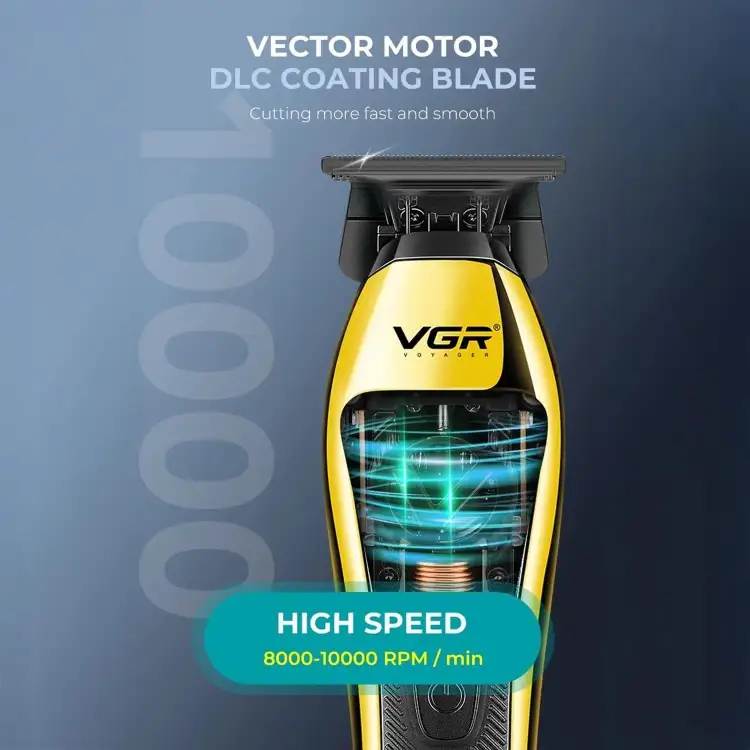VGR V-994  - ماكينة حلاقة كهربائية احترافية. قابله للشحن للرجال