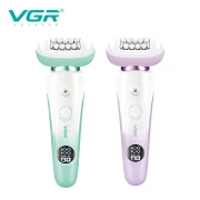ماكينة حلاقة نسائية احترافية v-750 قابلة للغسل 5 في 1 ماكينة حلاقة كهربائية للجسم vgr