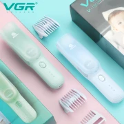 ماكينة قص شعر الأطفال VGR V-155 الاحترافية منخفضة الضوضاء بشفرات سيراميك