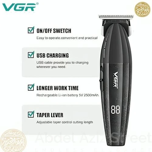 ماكينة حلاقة الشعر الاحترافية VGR V-640 T  للرجال