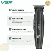 ماكينة حلاقة الشعر الاحترافية VGR V-640 T  للرجال