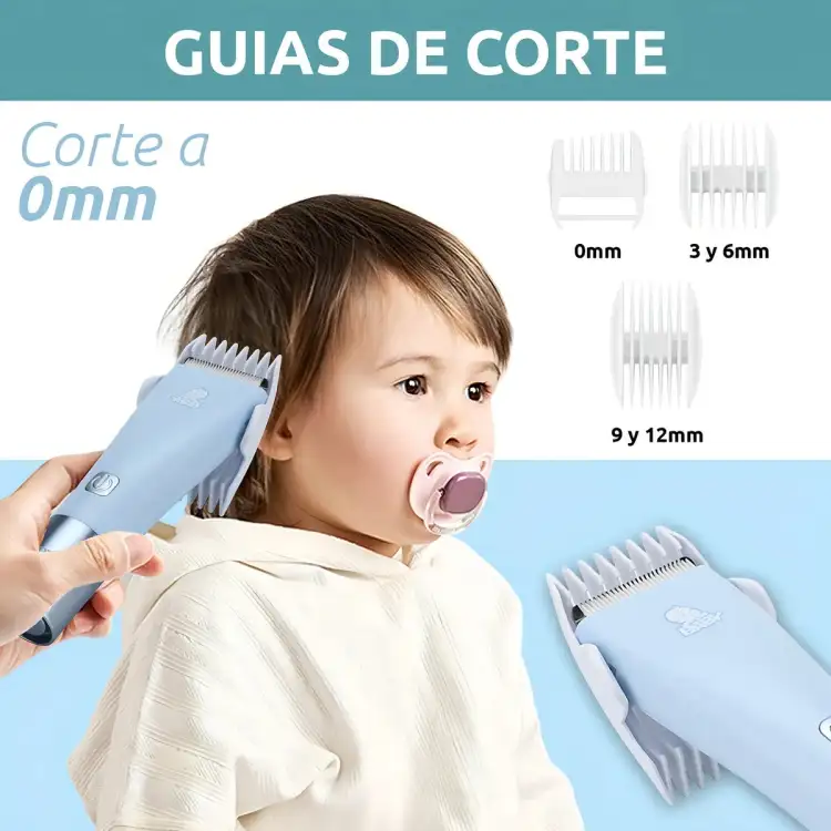 ماكينة قص شعر الأطفال VGR V-153 الجديدة الصامتة المصنوعة من السيراميك ومقاومة للماء للأطفال