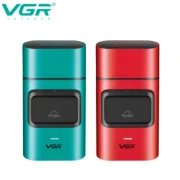 ماكينة حلاقة احترافية VGR V-307 للرجال مع وقت تشغيل 180 دقيقة،