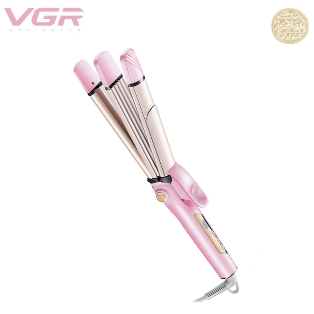 مكواة فرد الشعر الاحترافية VGR V-570 متعدده الاستخدامات 4 في 1